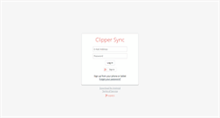 Desktop Screenshot of clippersync.com